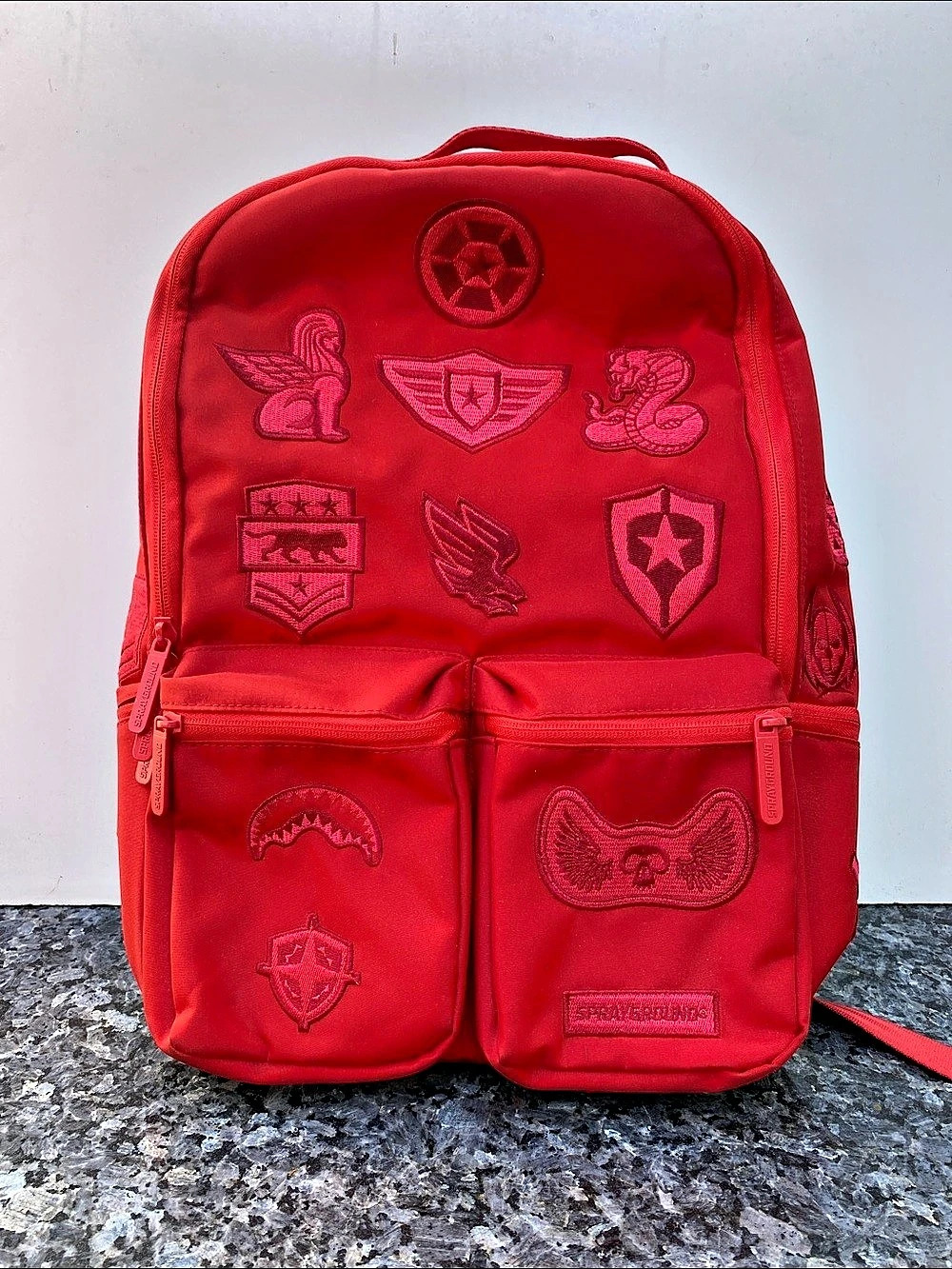 Sprayground Sky High Seekers Arctic Red Backpack